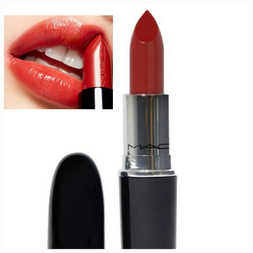 Mac Lustreglass Lipstick Chili Popper